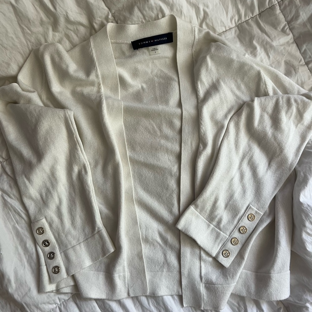 Tommy Hilfiger cardigan.